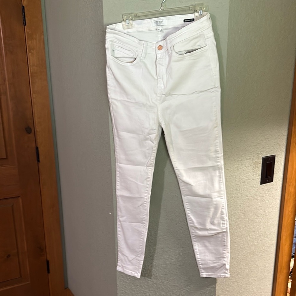 Judy Blue Women's White Skinny Jeans